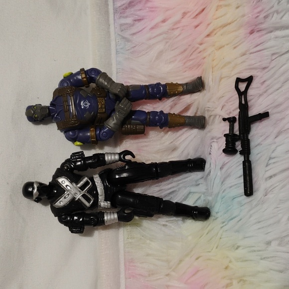 Joe Snake Eyes Cobra Claws Bundle Vintage Action Figures